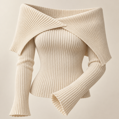 Solid color long sleeve slim T-shirt