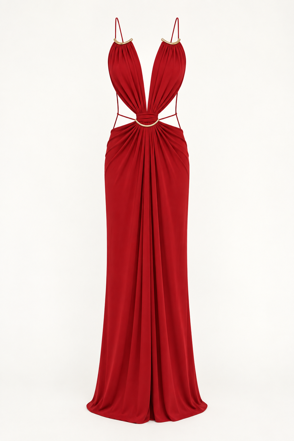Womens Casual Hollowed-out Halterneck Dress