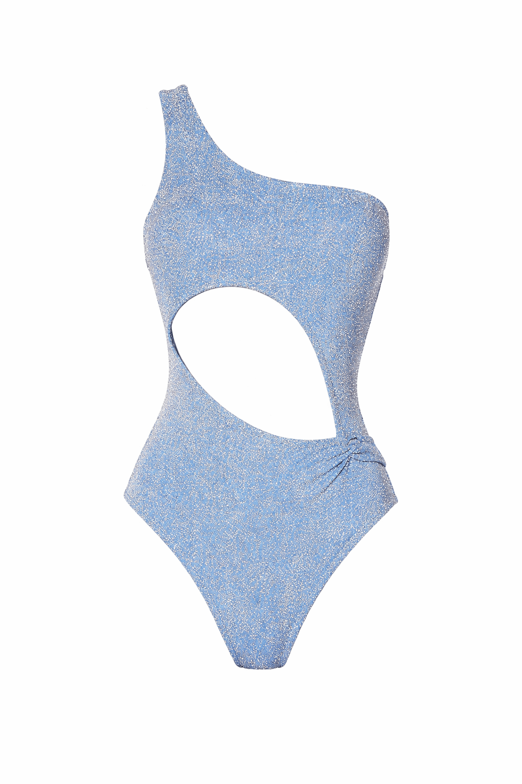 Elegant Purple One-Piece Swimsuit & Cover-Up Set