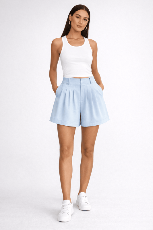 High-Waist Everyday Comfort Shorts
