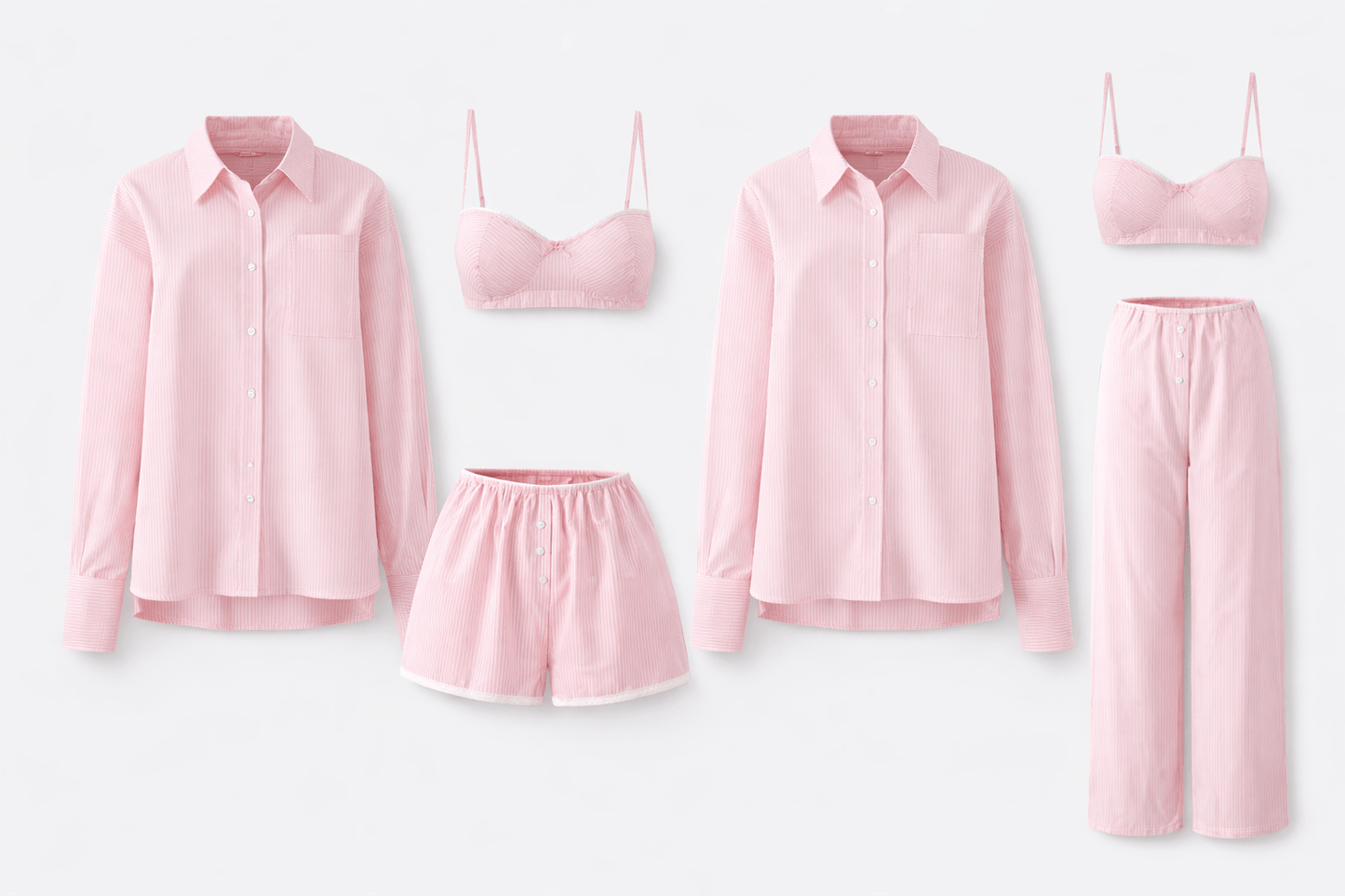 Solid Color Vest Shorts Pants Three Piece Set For Women