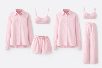 Solid Color Vest Shorts Pants Three Piece Set For Women