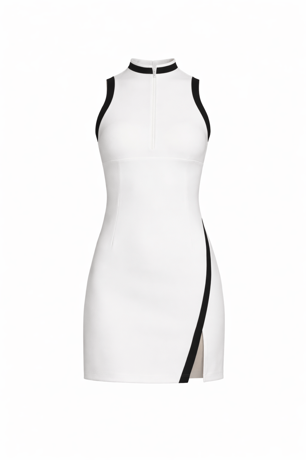 Women's Color Block Polyester Dress