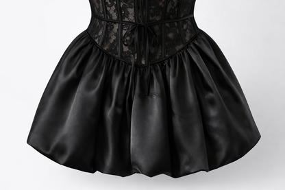 Lace Suspender Skirt Lace Strap Lace Cardigan Three-piece Set