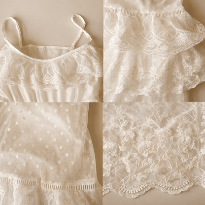 New Sexy Lace Suspender Dress