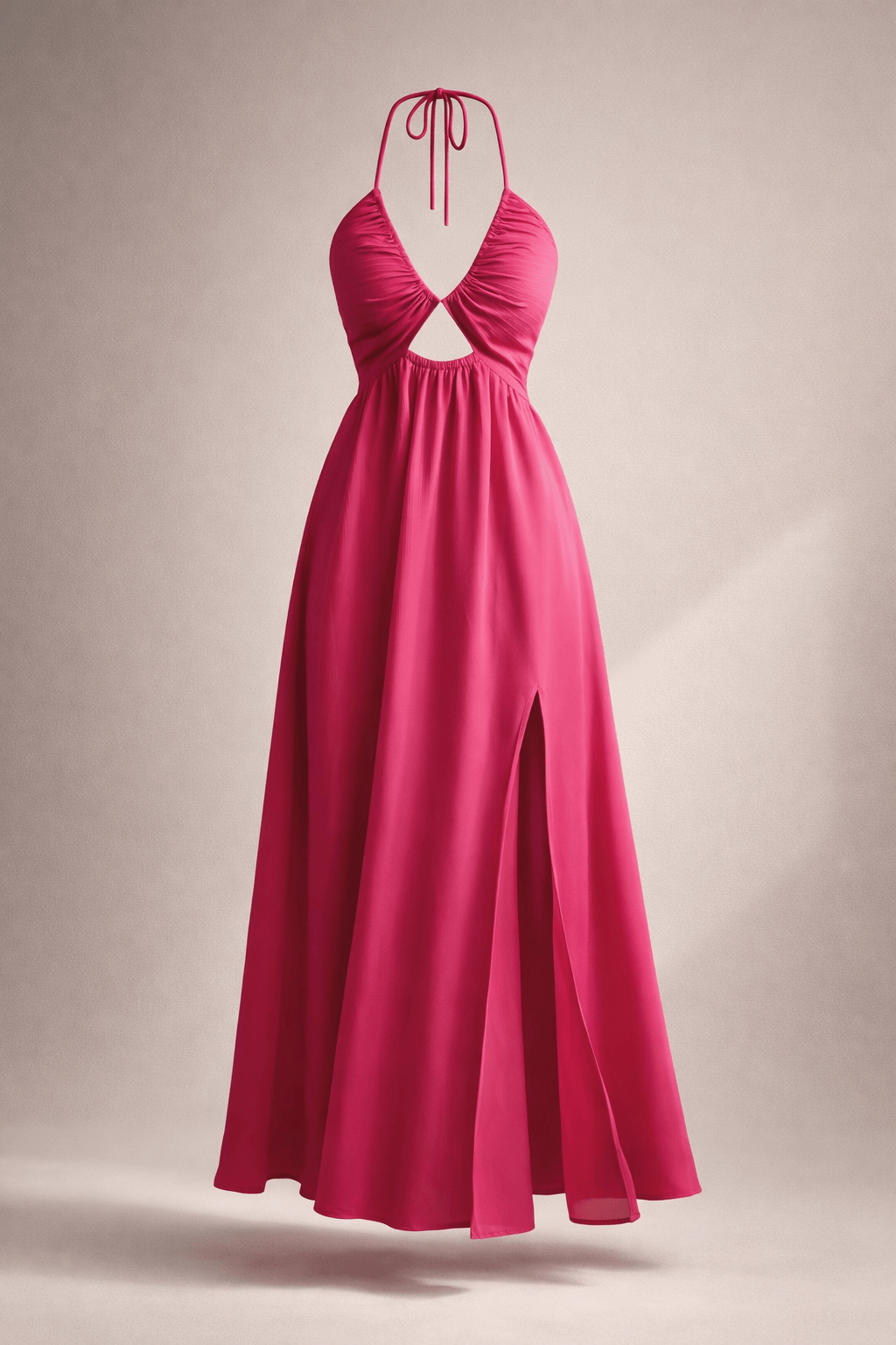 Women's Lace-Up Strap Midi Dress