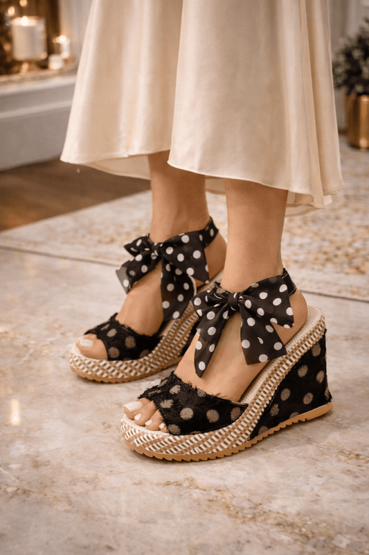 Bohemian Breeze Tassel Wedge Sandals