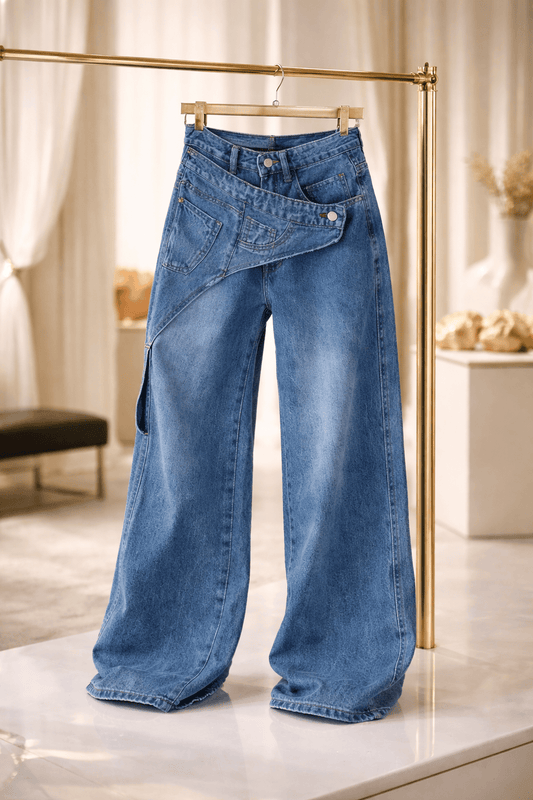 Urban Denim Two-Piece Set