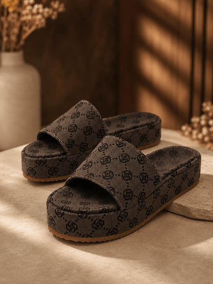 Coastal Canvas Comfort Mules