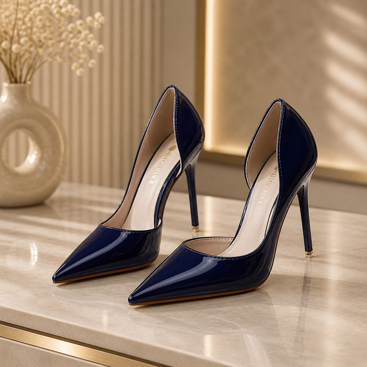 Victoria Luxe Stiletto Pumps