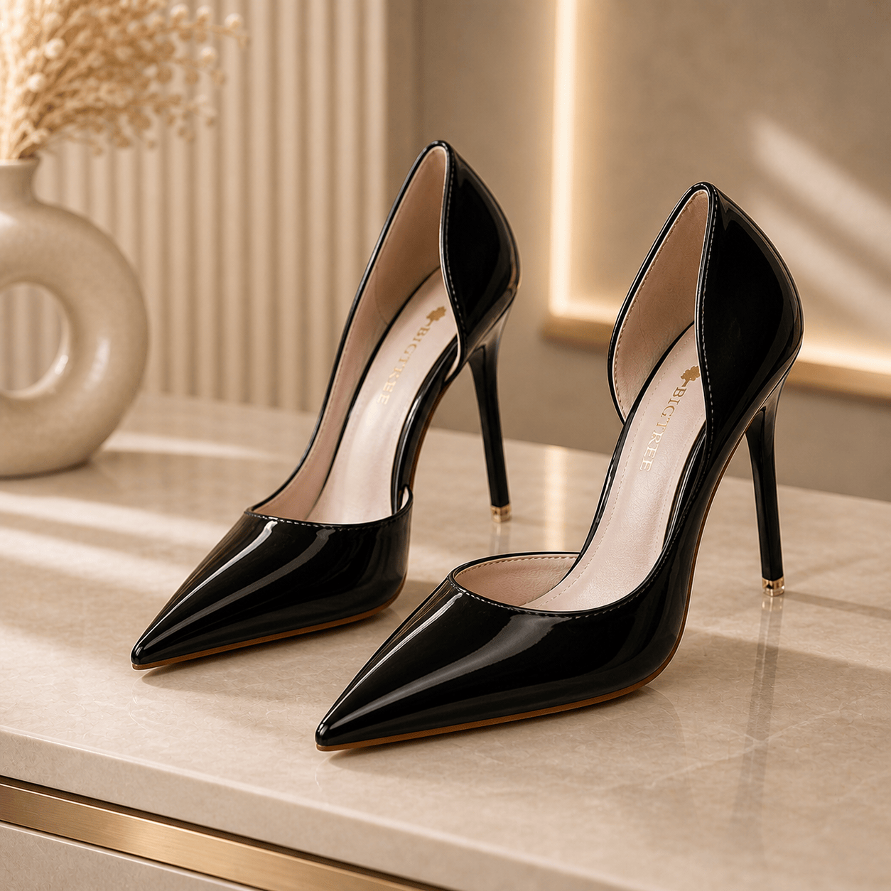 Victoria Luxe Stiletto Pumps