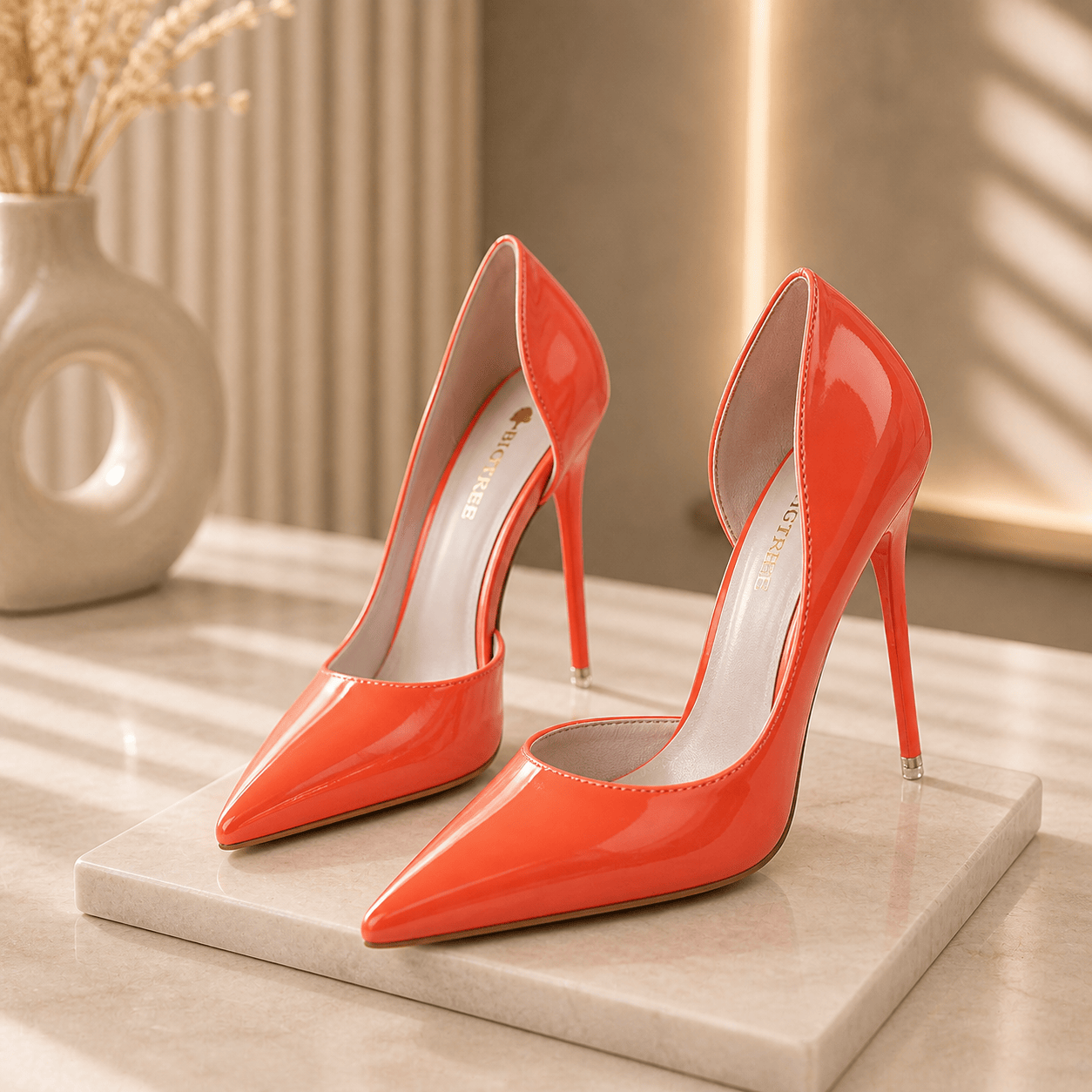 Victoria Luxe Stiletto Pumps