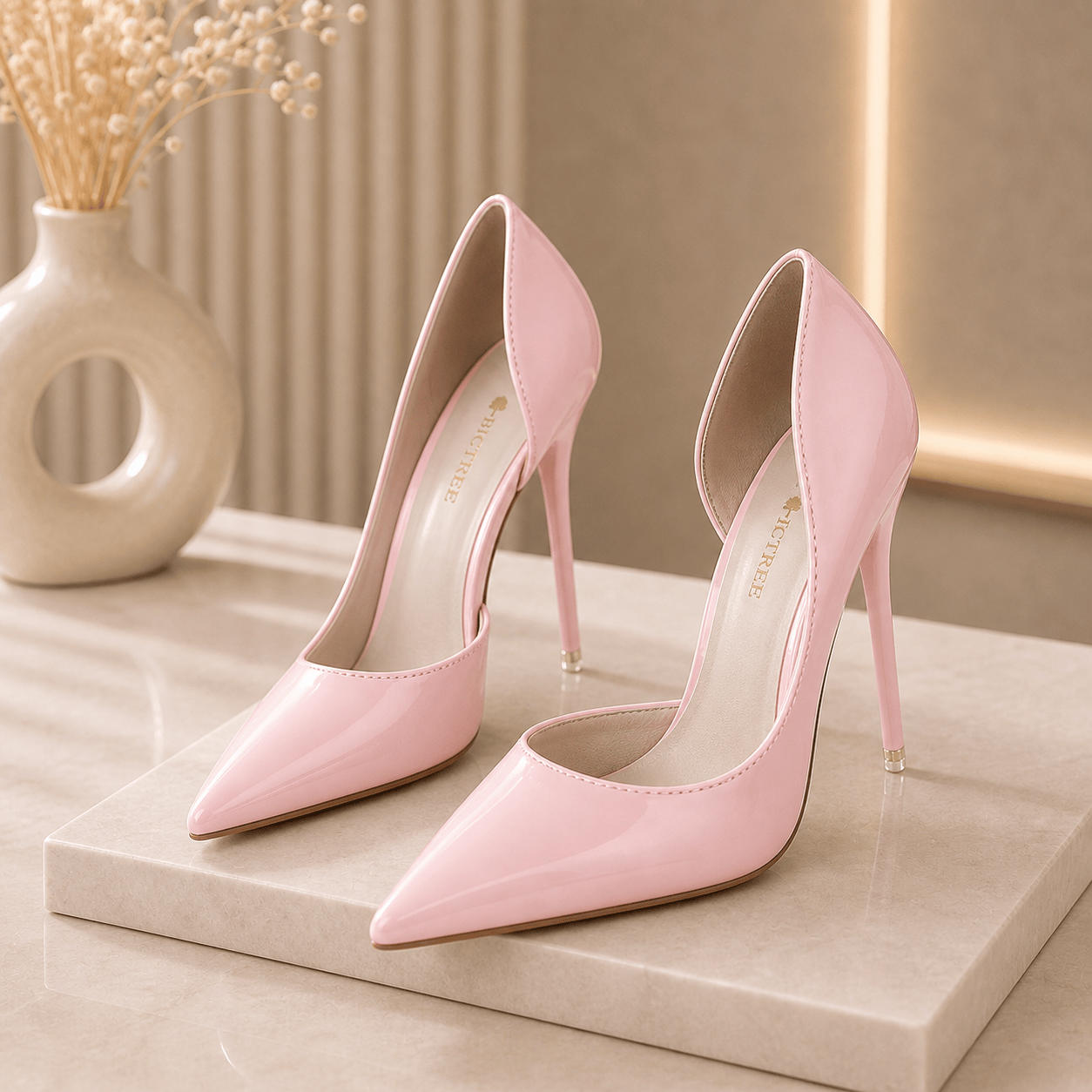 Victoria Luxe Stiletto Pumps