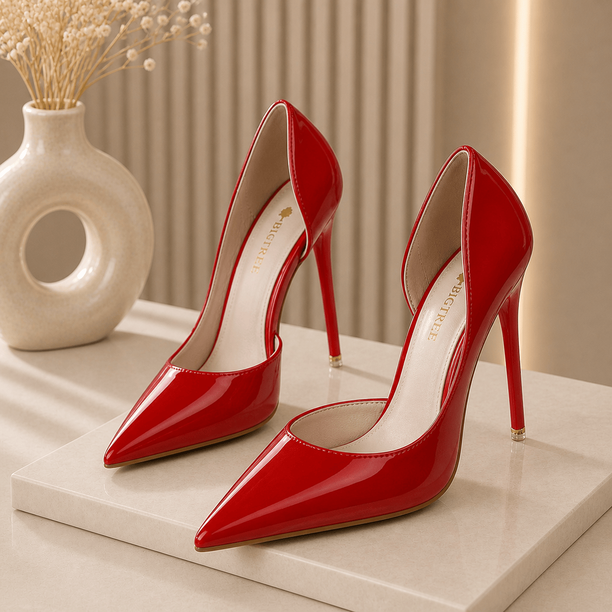 Victoria Luxe Stiletto Pumps