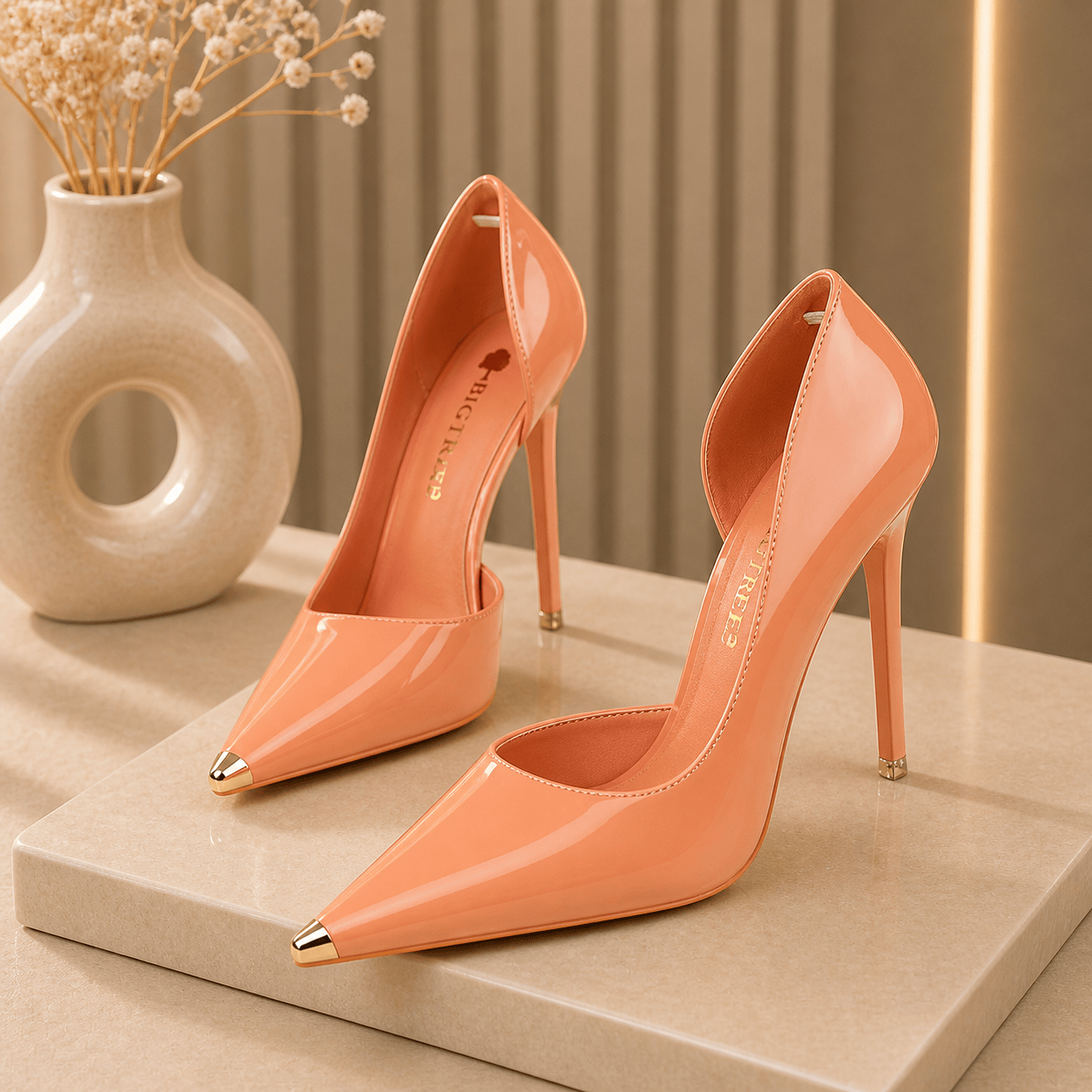 Glossique Patent Stiletto Heels