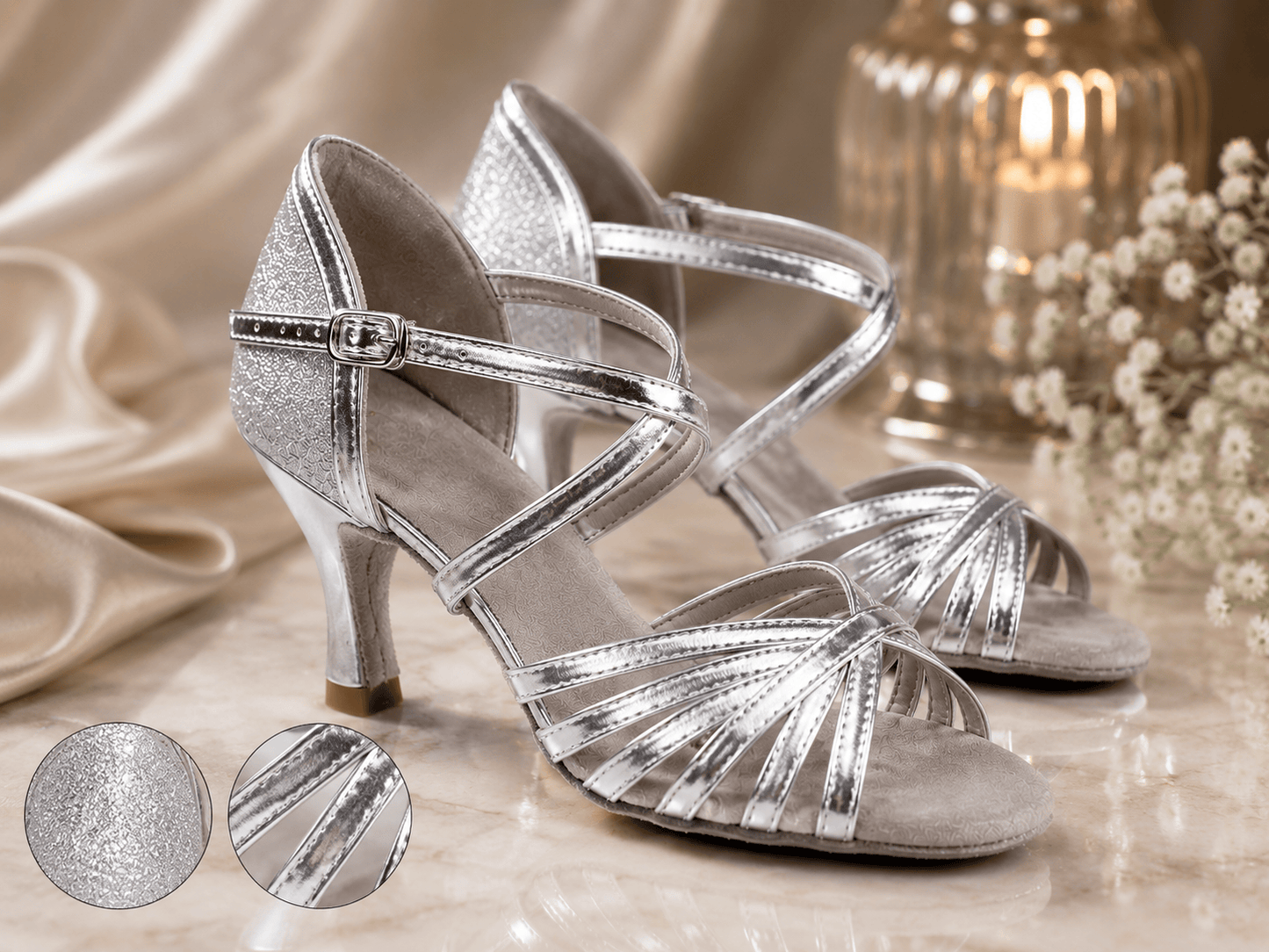 Ballroom Radiance Latin Dance Heels