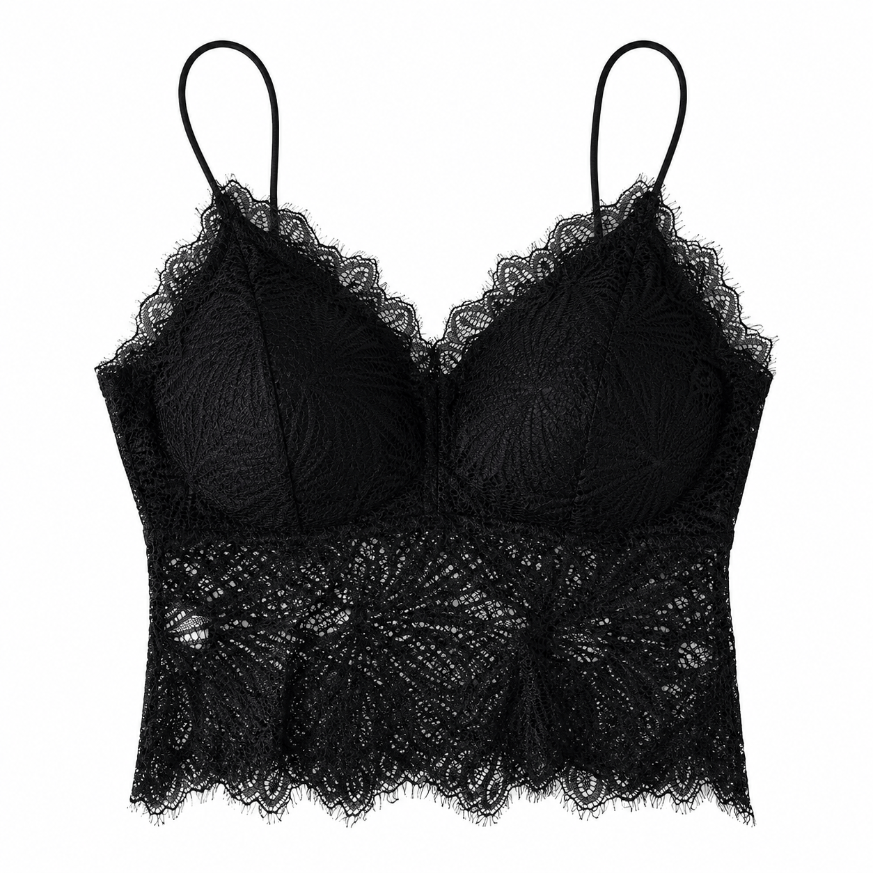 Lace Trim Beauty Back Bralette