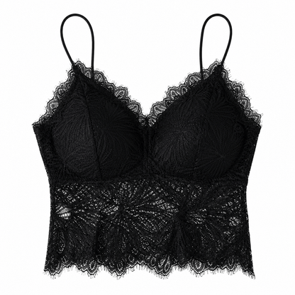 Lace Trim Beauty Back Bralette