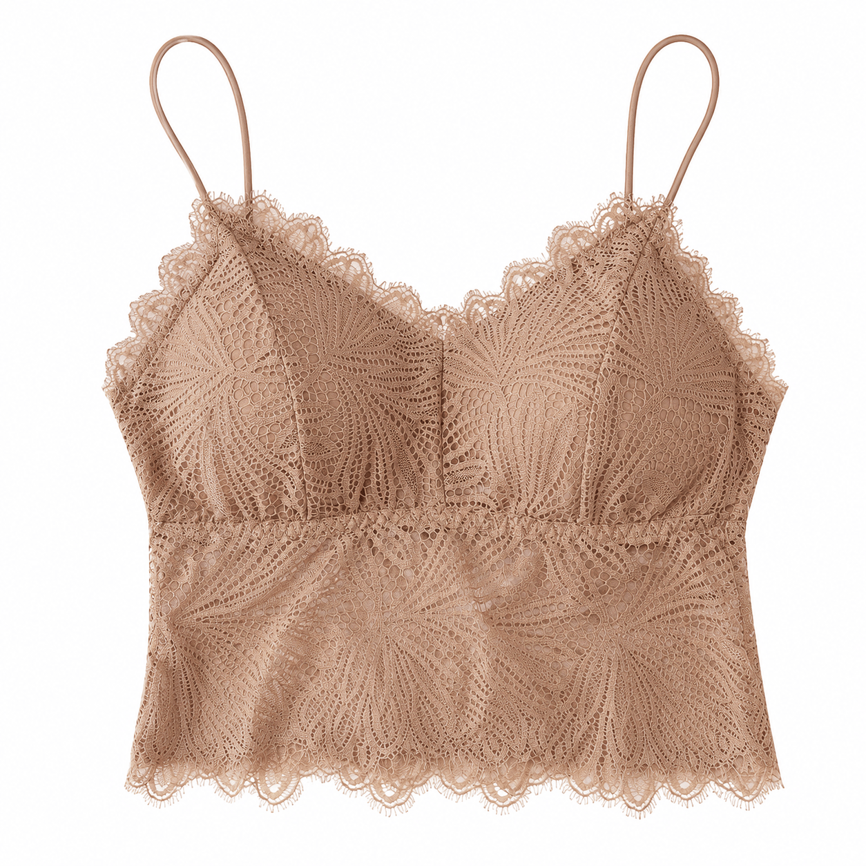 Lace Trim Beauty Back Bralette