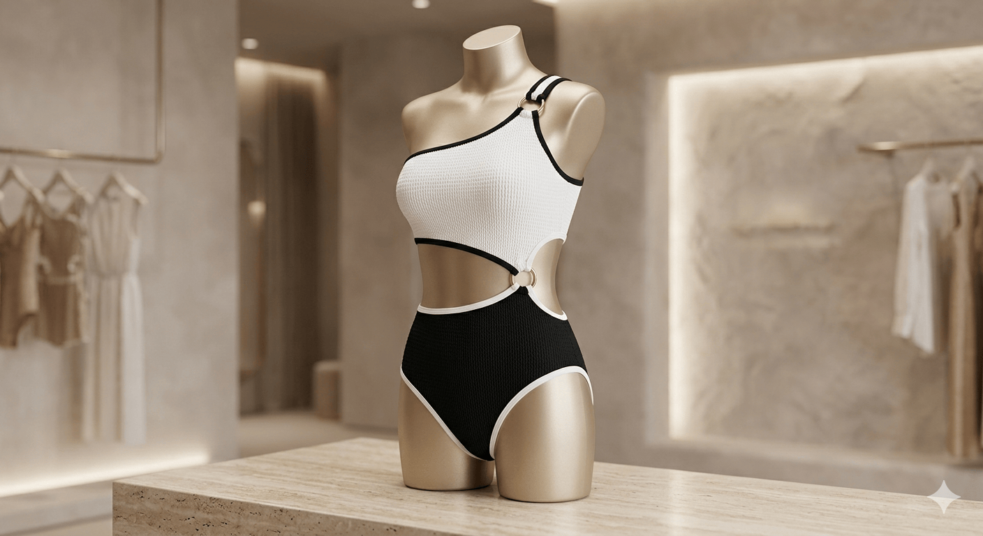 Resort Chic One-Piece Swimsuit