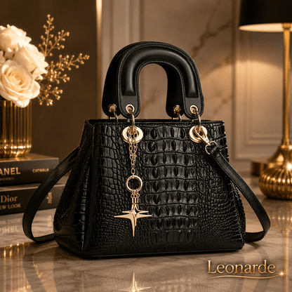 Embossed PU Leather Street Style Handbag