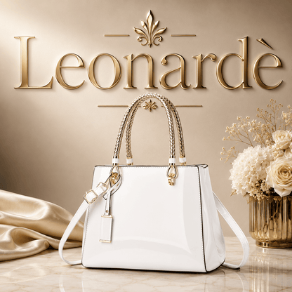 Glossy PU Leather Fashion Tote Handbag
