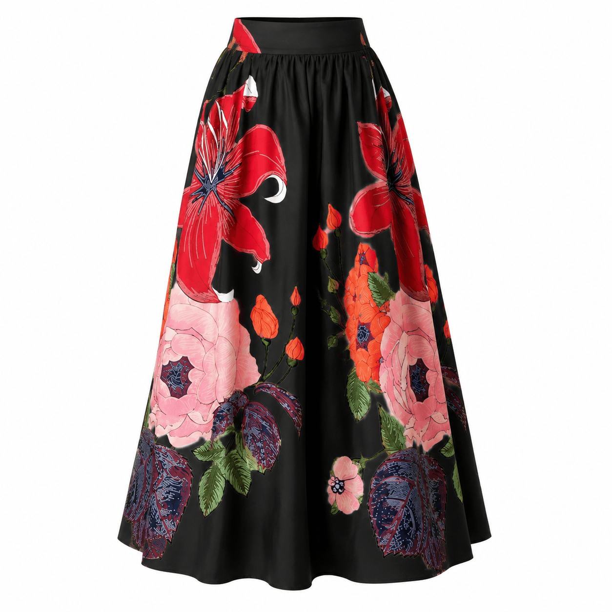 Feather Glam A-Line Mini Skirt