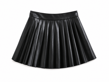 Street Luxe Quilted A-Line Mini Skirt