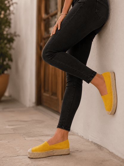 Coastal Luxe Platform Espadrilles