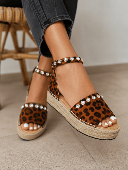 Pearl Luxe Platform Sandals