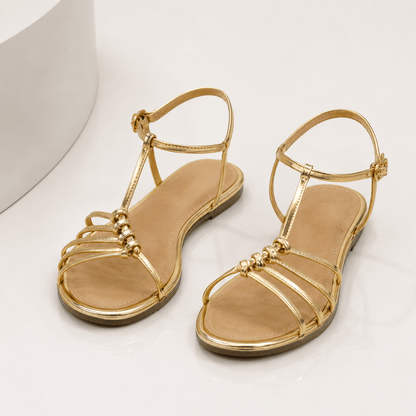 Aurelia Cutout Slip-On Sandals