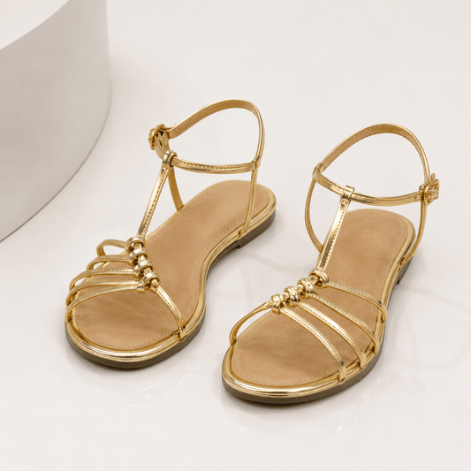 Aurelia Cutout Slip-On Sandals