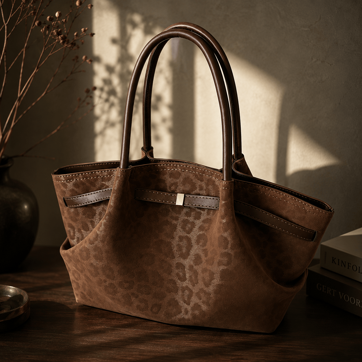 Quilted Patchwork Urban Shoulder Tote