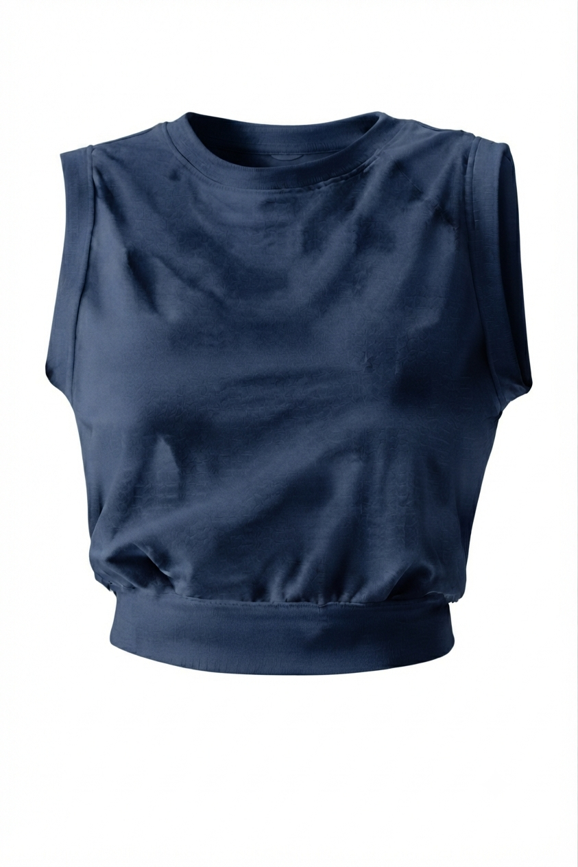 Effortless Drawstring Sleeveless Top