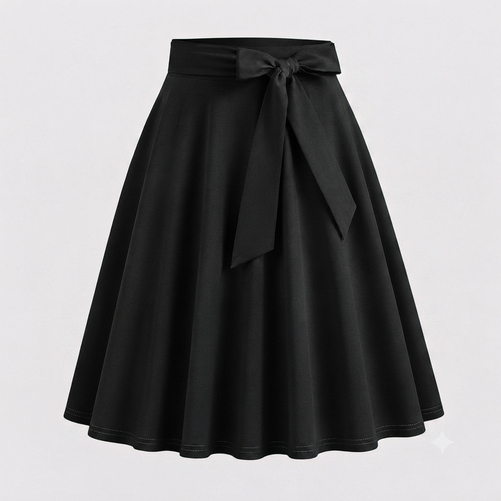ColorPop Denim-Inspired Skirt