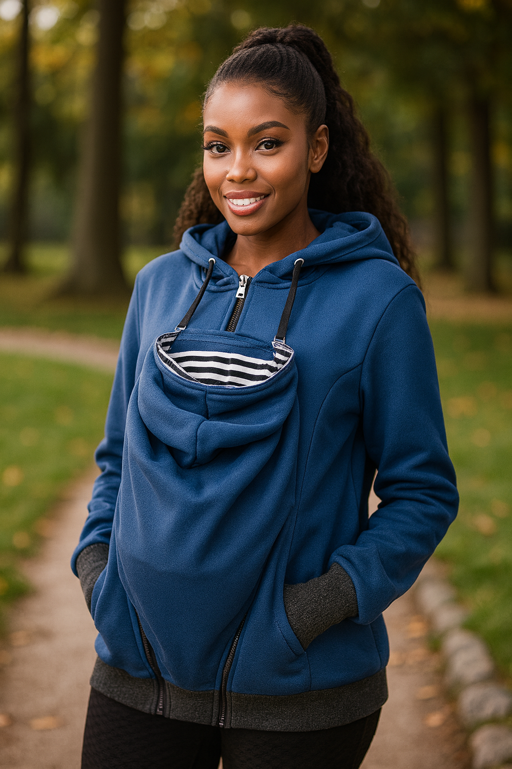 Babywearing Hoodie – Stay Warm & Connected with Your Little One