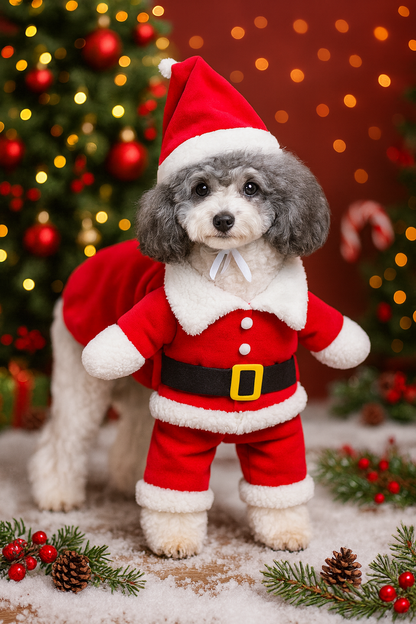Pet Christmas Decoration Costume Pet Standing Costume
