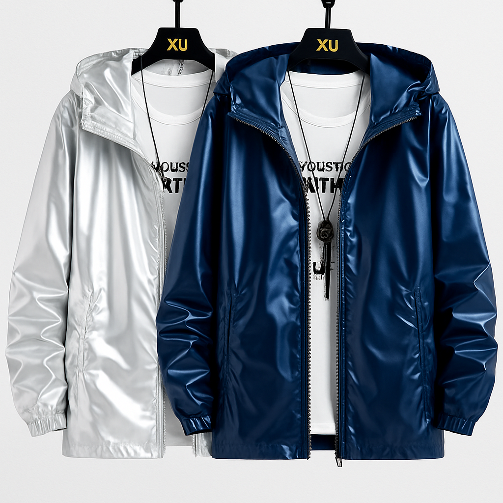 Men's Fashionable Casual Thin Hooded Top