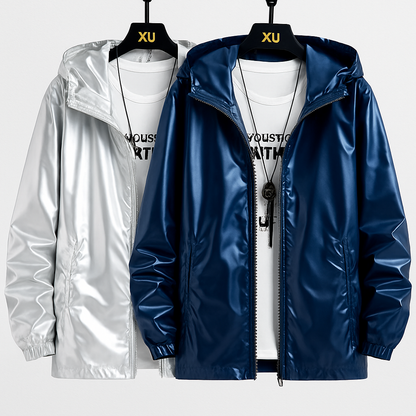 Men's Fashionable Casual Thin Hooded Top