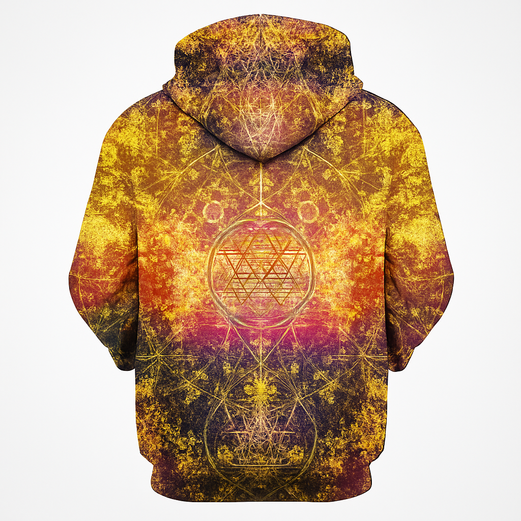 Psychedelic Pineal Metatron Hoodies