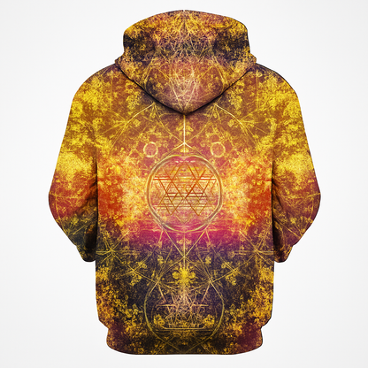 Psychedelic Pineal Metatron Hoodies