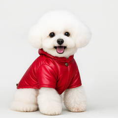 Metallic Dog Jacket – Winter-Ready & Fashion-Forward ✨🐾