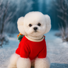 Christmas Dog Outfit – Festive Red & Green Set for Holiday Cheer 🎅🐾