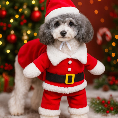 Pet Christmas Decoration Costume Pet Standing Costume