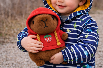 Cute Puffer Plush Toy Hoodie Doll Decoration