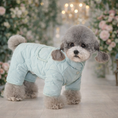 🐾PuffyPaws™ Quilted Winter Pet Jacket – Cozy Style for Your Furry Friend!