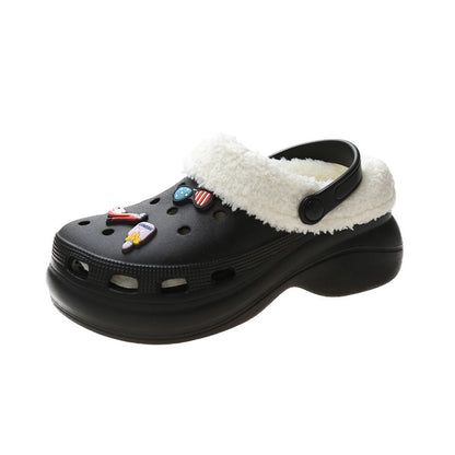 ❄️CozyFluff™ Winter Lined Rubber Clogs – Warmth Meets Cute Comfort!