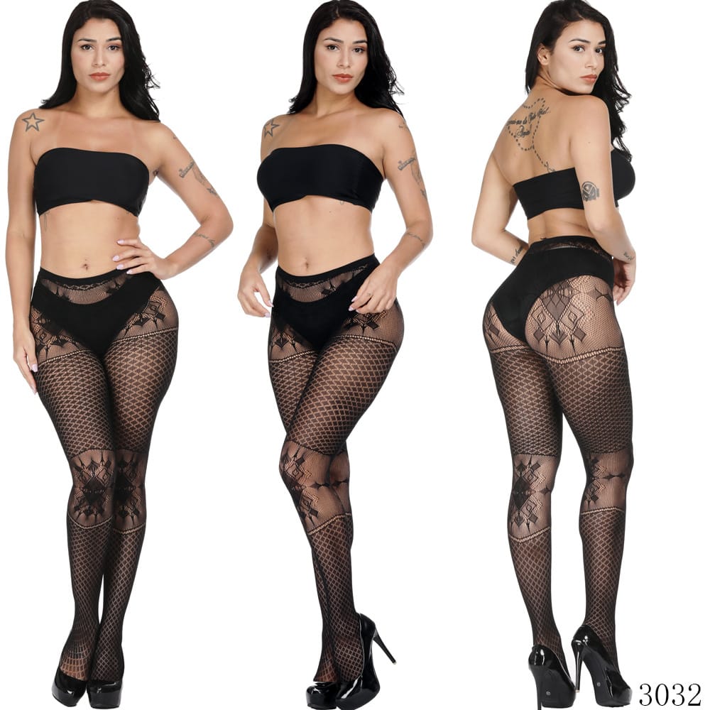 Seamless Shaping Full-Body Pantyhose