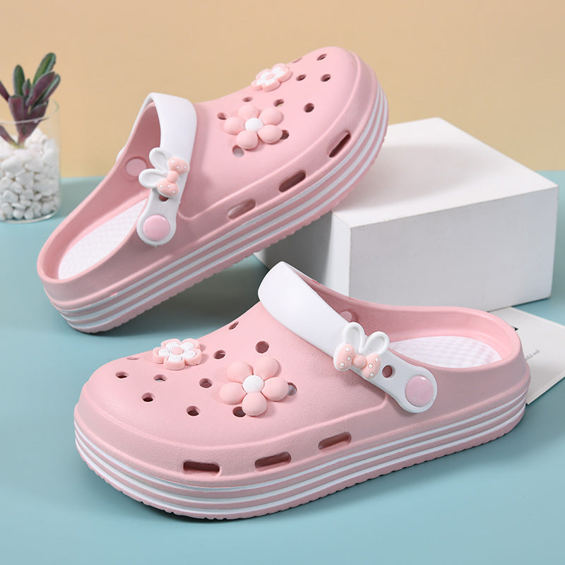 🌸Cute EVA Platform Hole Shoes – Perfect for Spring &amp; Summer Comfort!