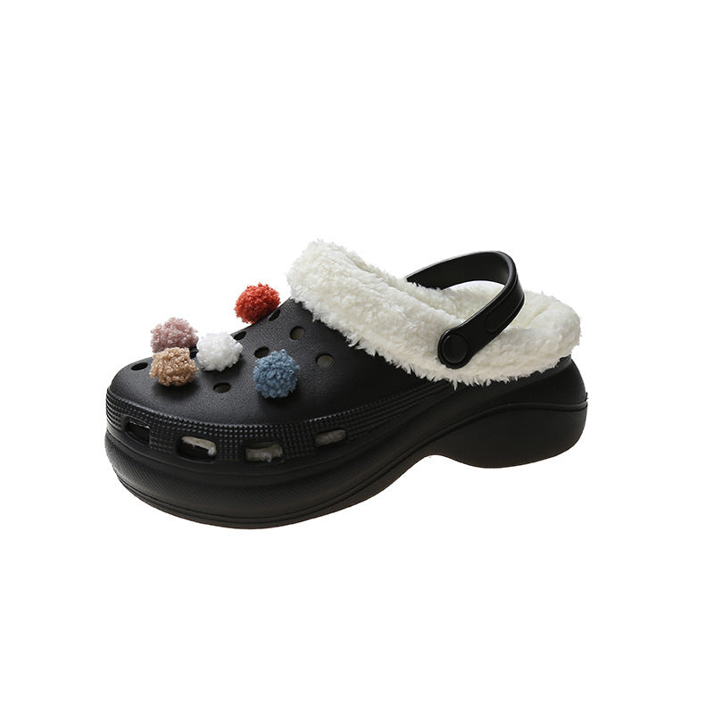 ❄️CozyFluff™ Winter Lined Rubber Clogs – Warmth Meets Cute Comfort!